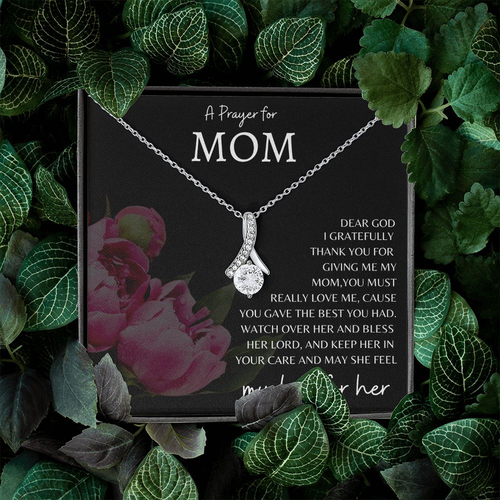 Mom's Prayer Alluring Necklace - UnlimitedArtistry