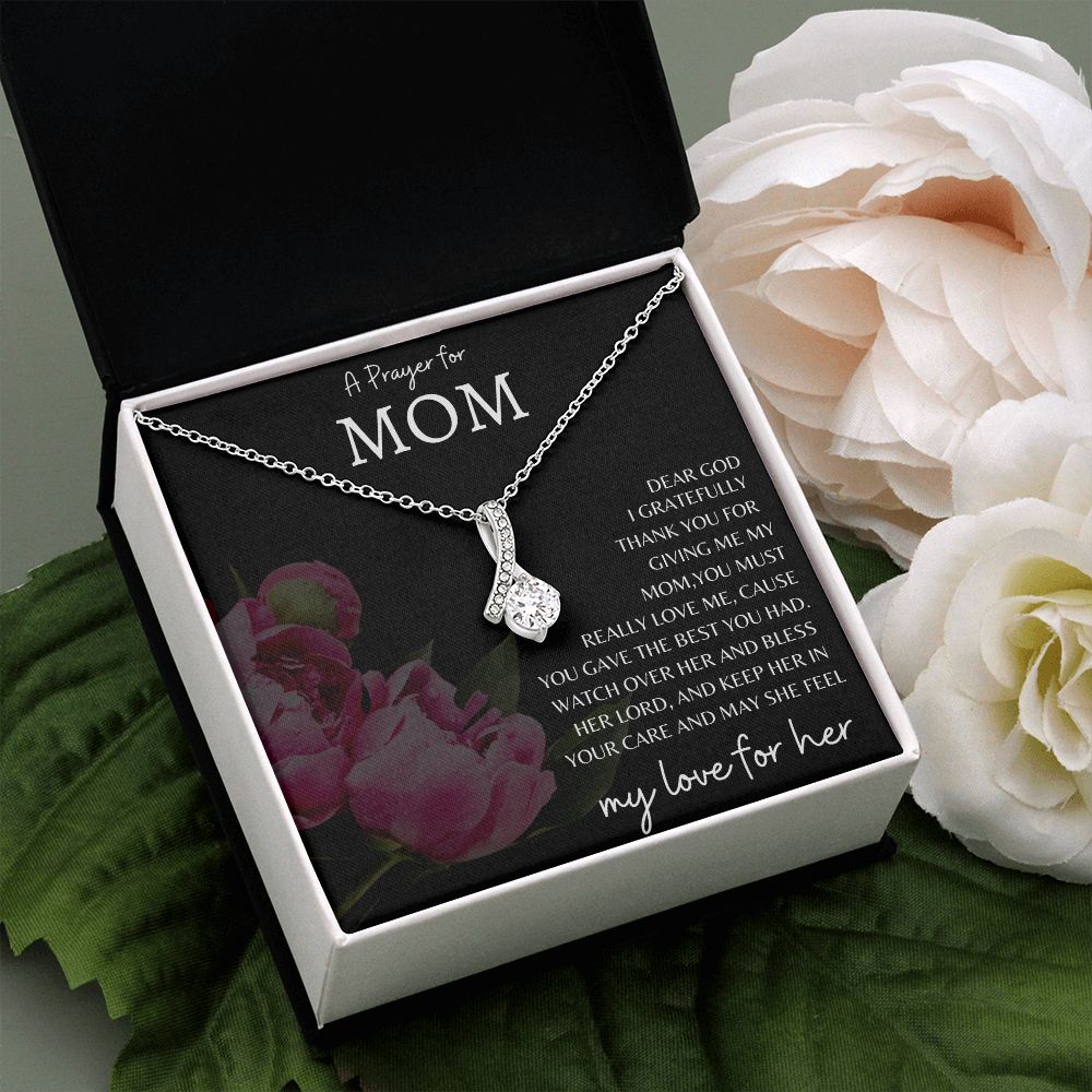 Mom's Prayer Alluring Necklace - UnlimitedArtistry
