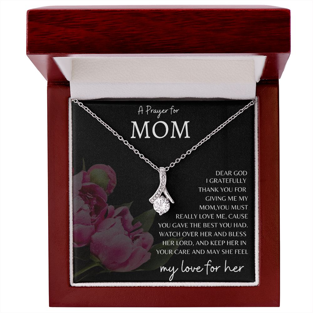 Mom's Prayer Alluring Necklace - UnlimitedArtistry