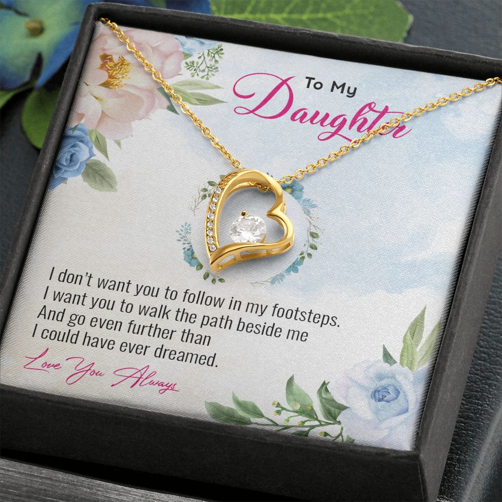 My Daughter | Follow your heart - Forever Love Necklace - UnlimitedArtistry