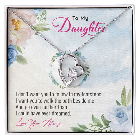My Daughter | Follow your heart - Forever Love Necklace - UnlimitedArtistry