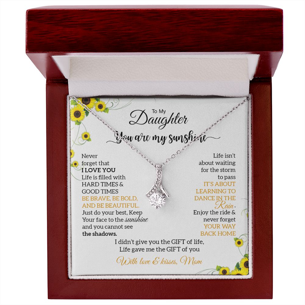 My Daughter | You are my sunshine - Alluring Beauty necklace - UnlimitedArtistry