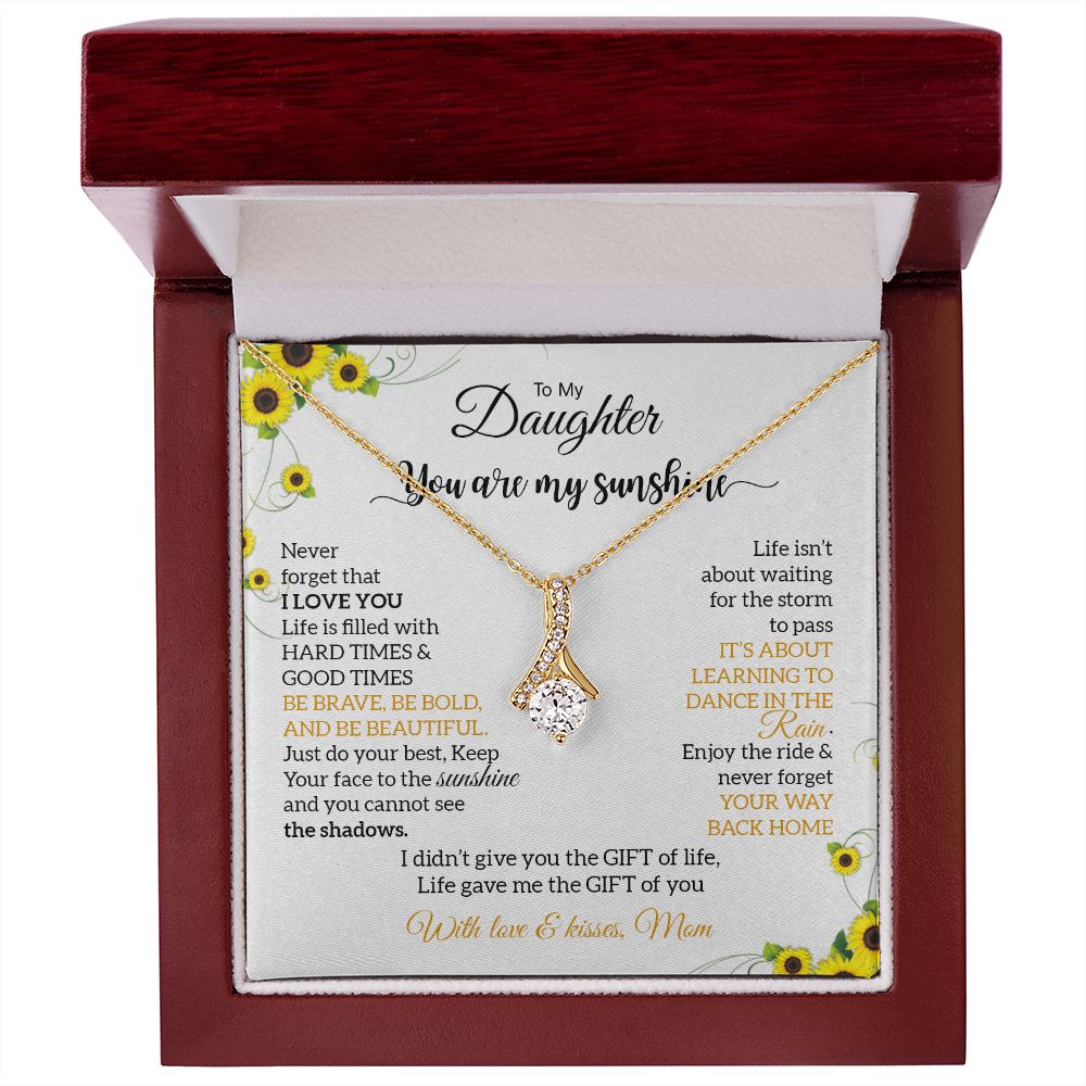 My Daughter | You are my sunshine - Alluring Beauty necklace - UnlimitedArtistry