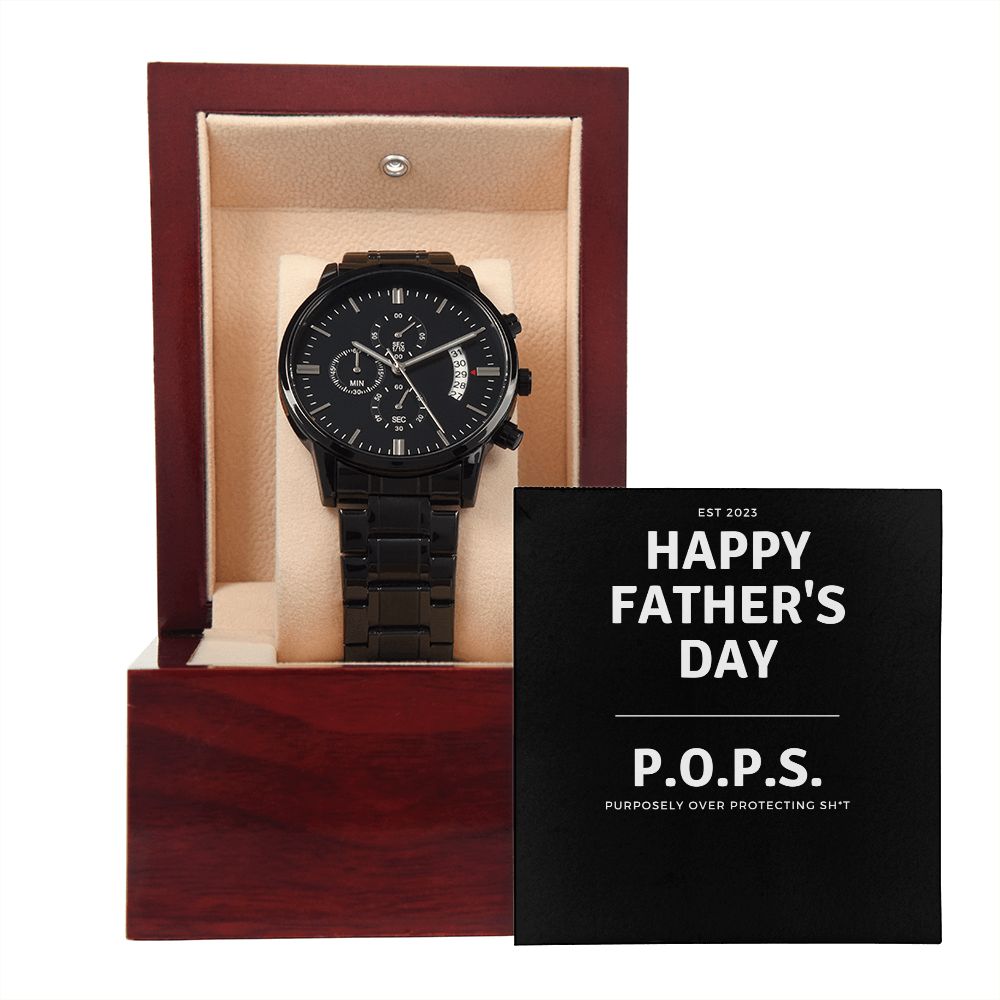POPS Chronograph Watch - UnlimitedArtistry