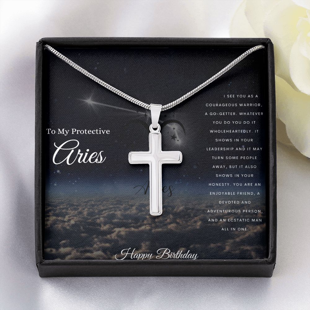 Protective Aries Cross - UnlimitedArtistry