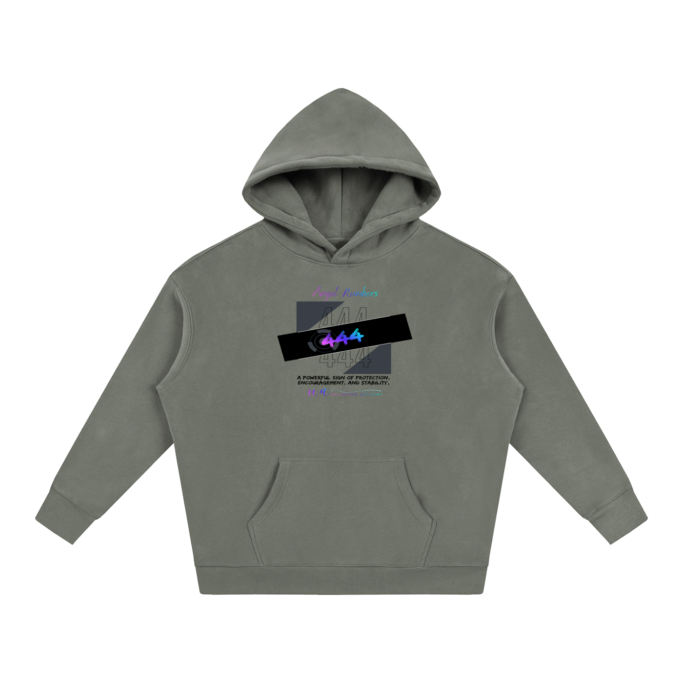 444 Oversize Fleeced Hoodie