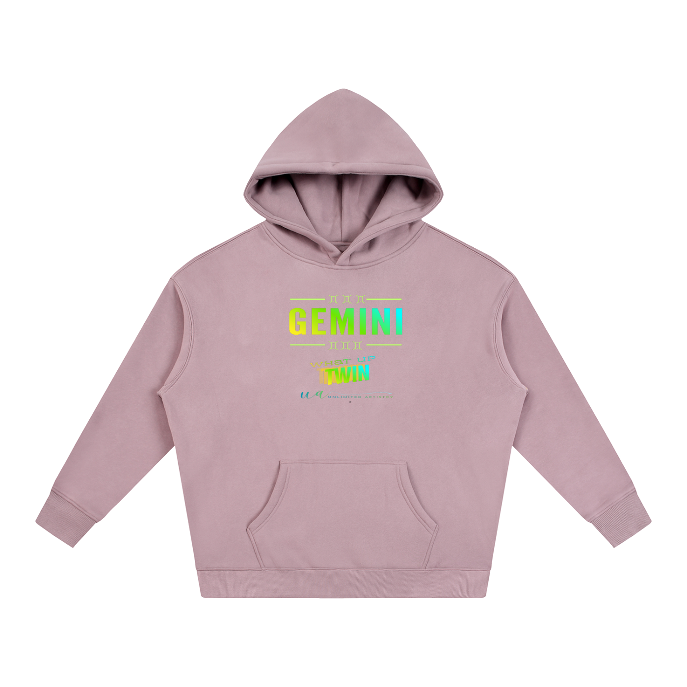 Gemini Oversize Fleeced Hoodie