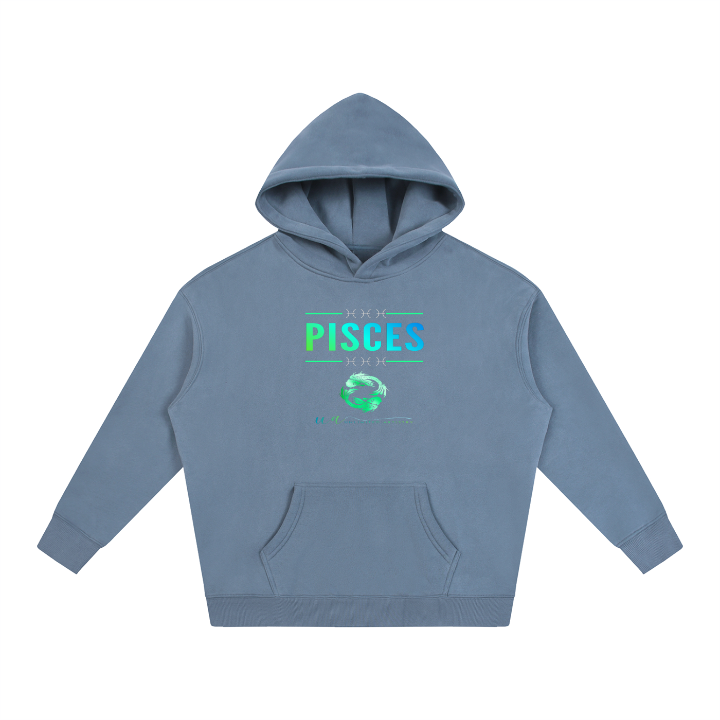 Pisces Oversize Fleeced Hoodie