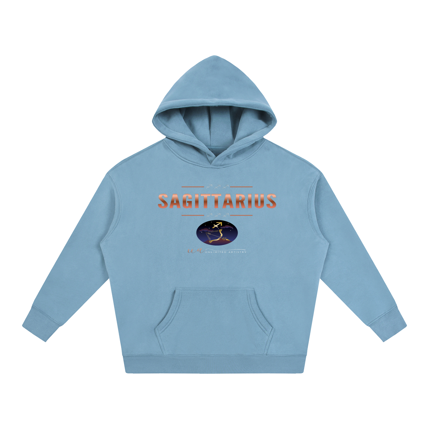 Sagittarius Oversize Fleeced Hoodie