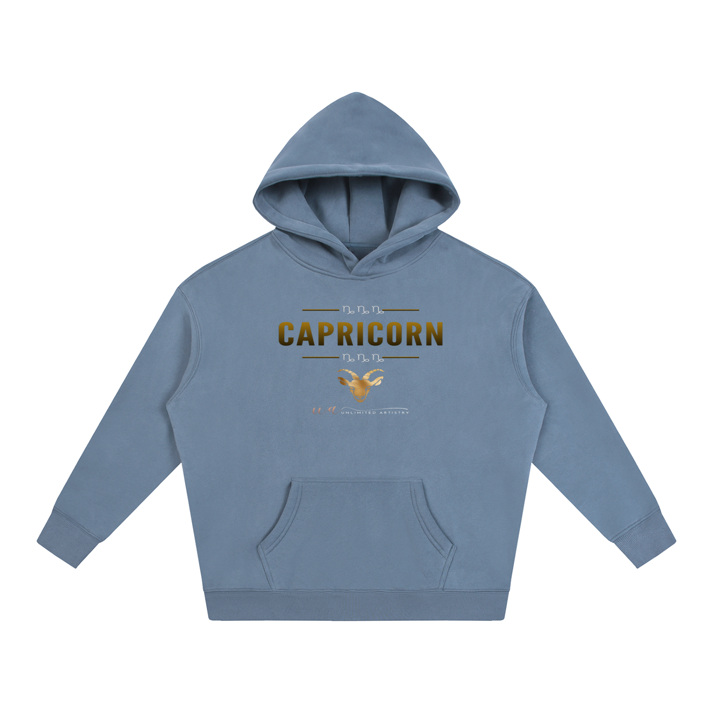 Capricorn Oversize Fleeced Hoodie