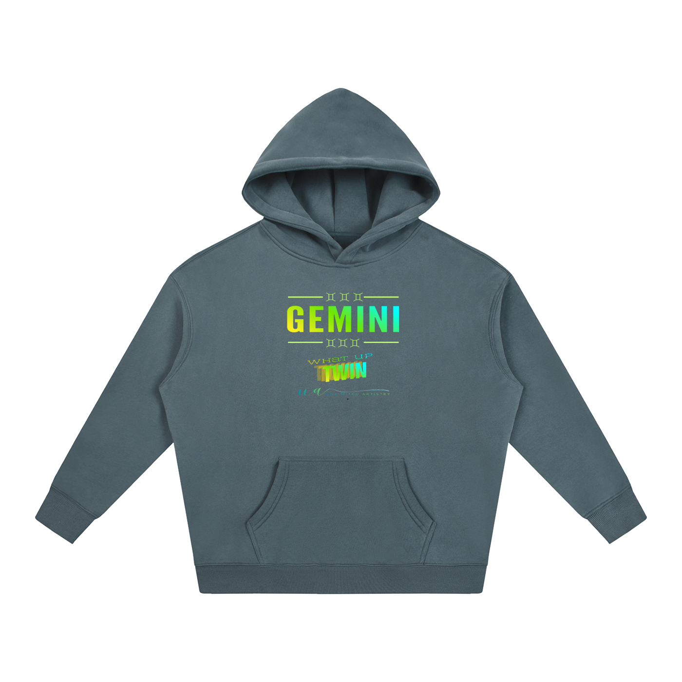 Gemini Oversize Fleeced Hoodie