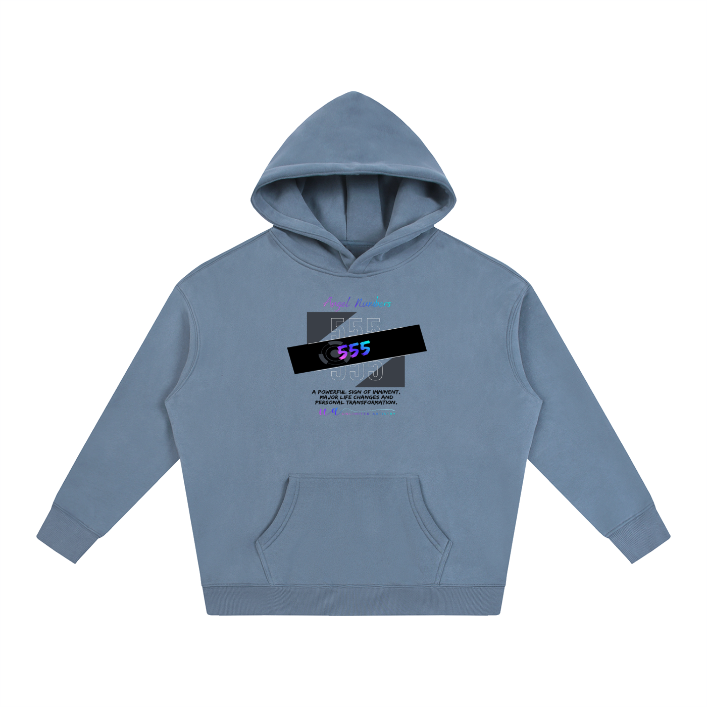 555 Oversize Fleeced Hoodie
