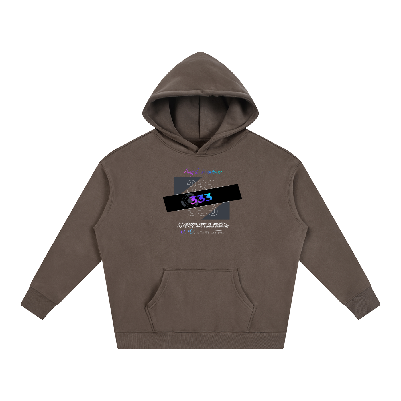 333 Oversize Fleeced Hoodie