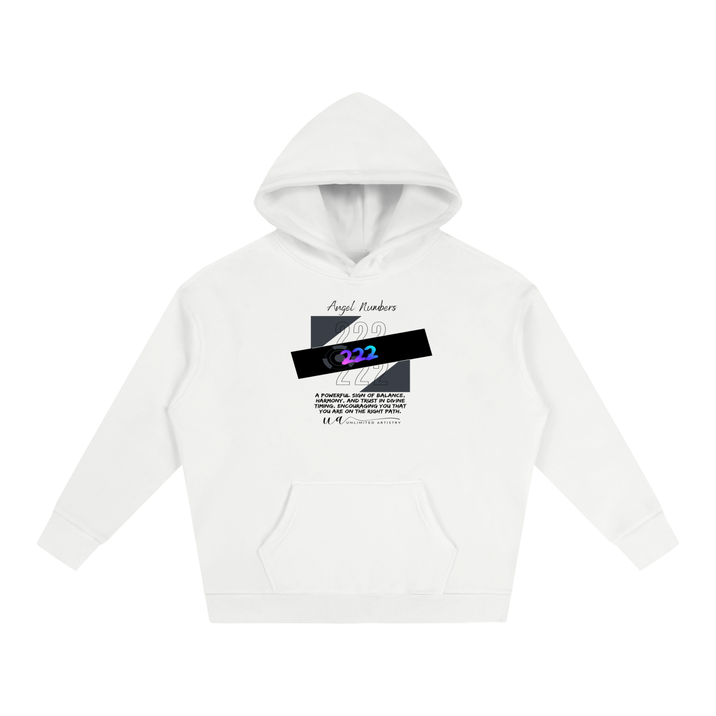 222 Oversize Fleeced Hoodie