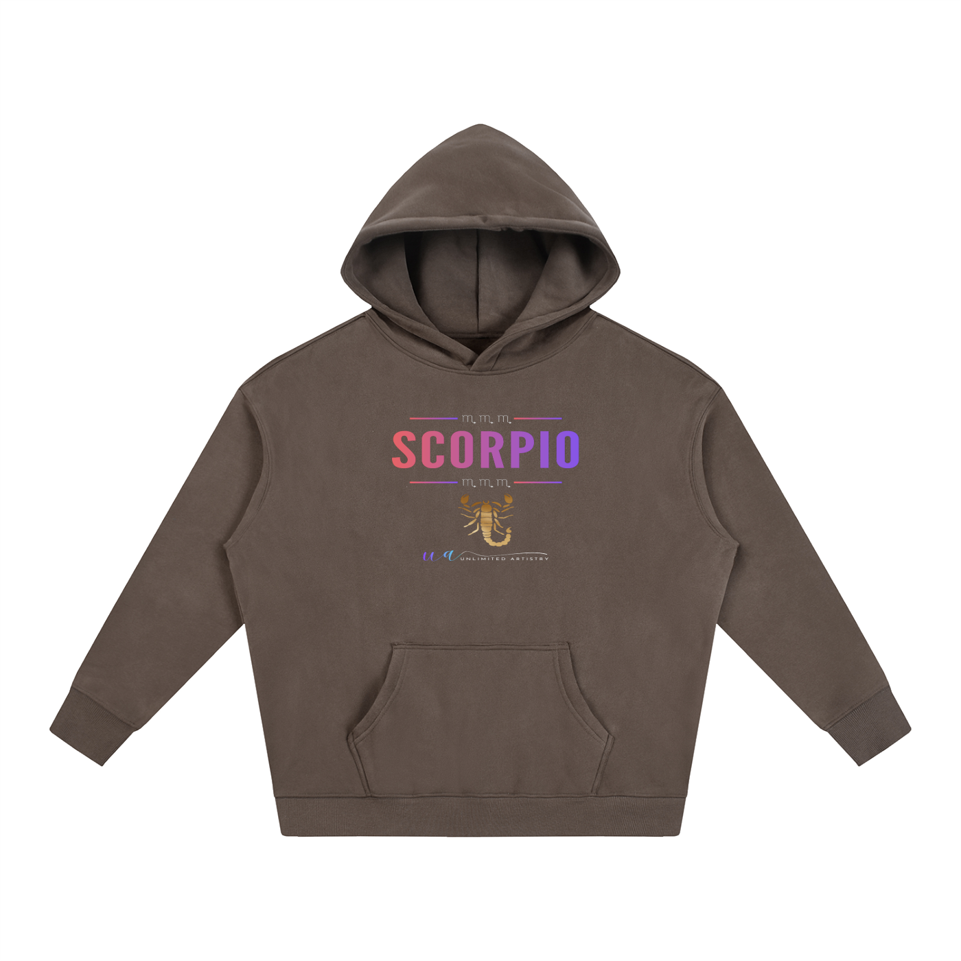 Scorpio Oversize Fleeced Hoodie
