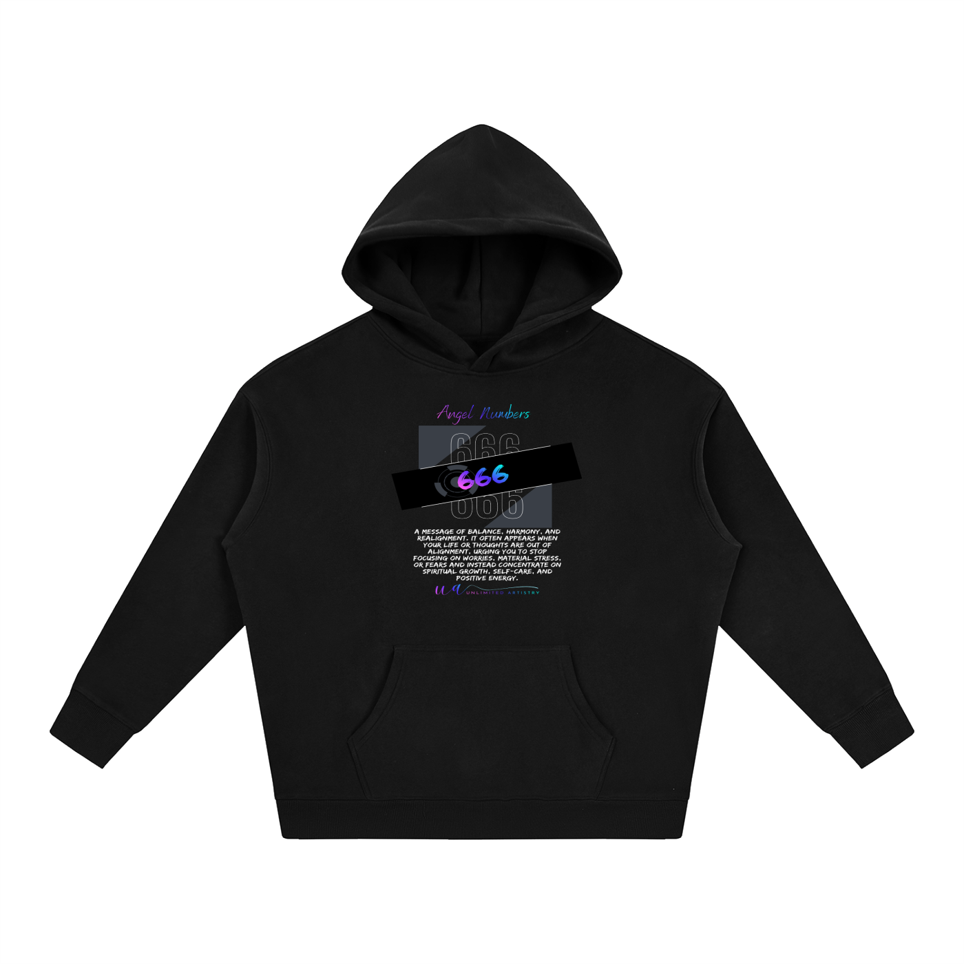 666 Oversize Fleeced Hoodie