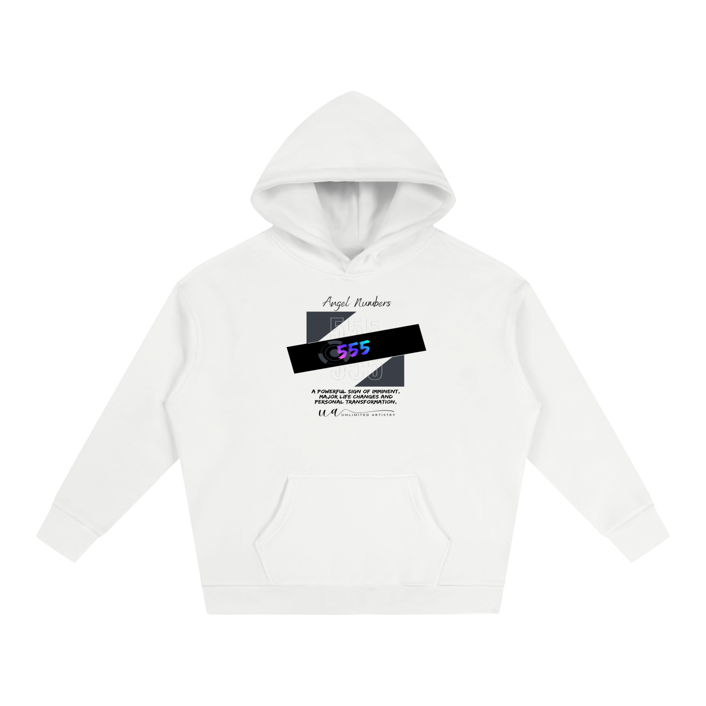 555 Oversize Fleeced Hoodie