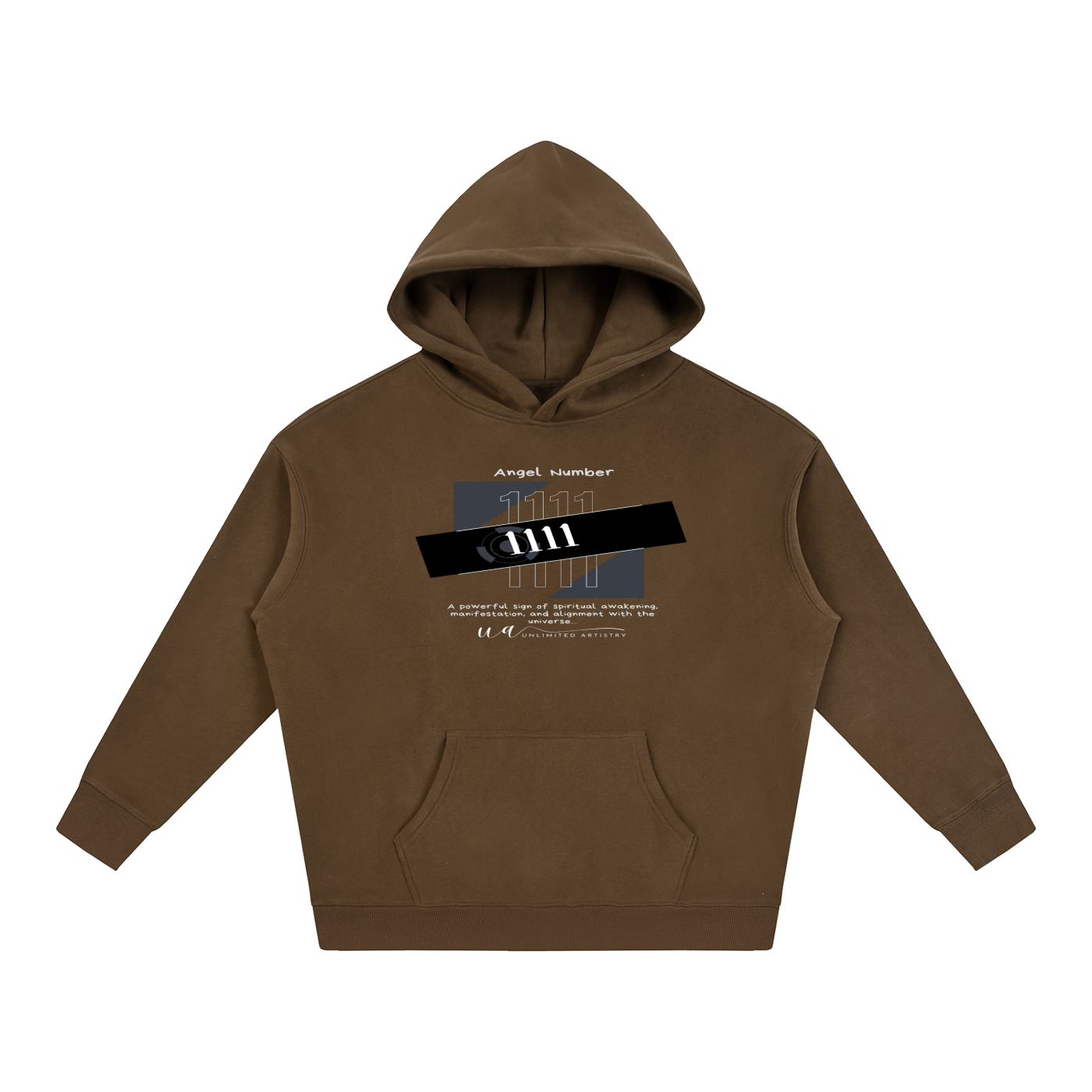 Angel Number 1111 Oversize Fleeced Hoodie