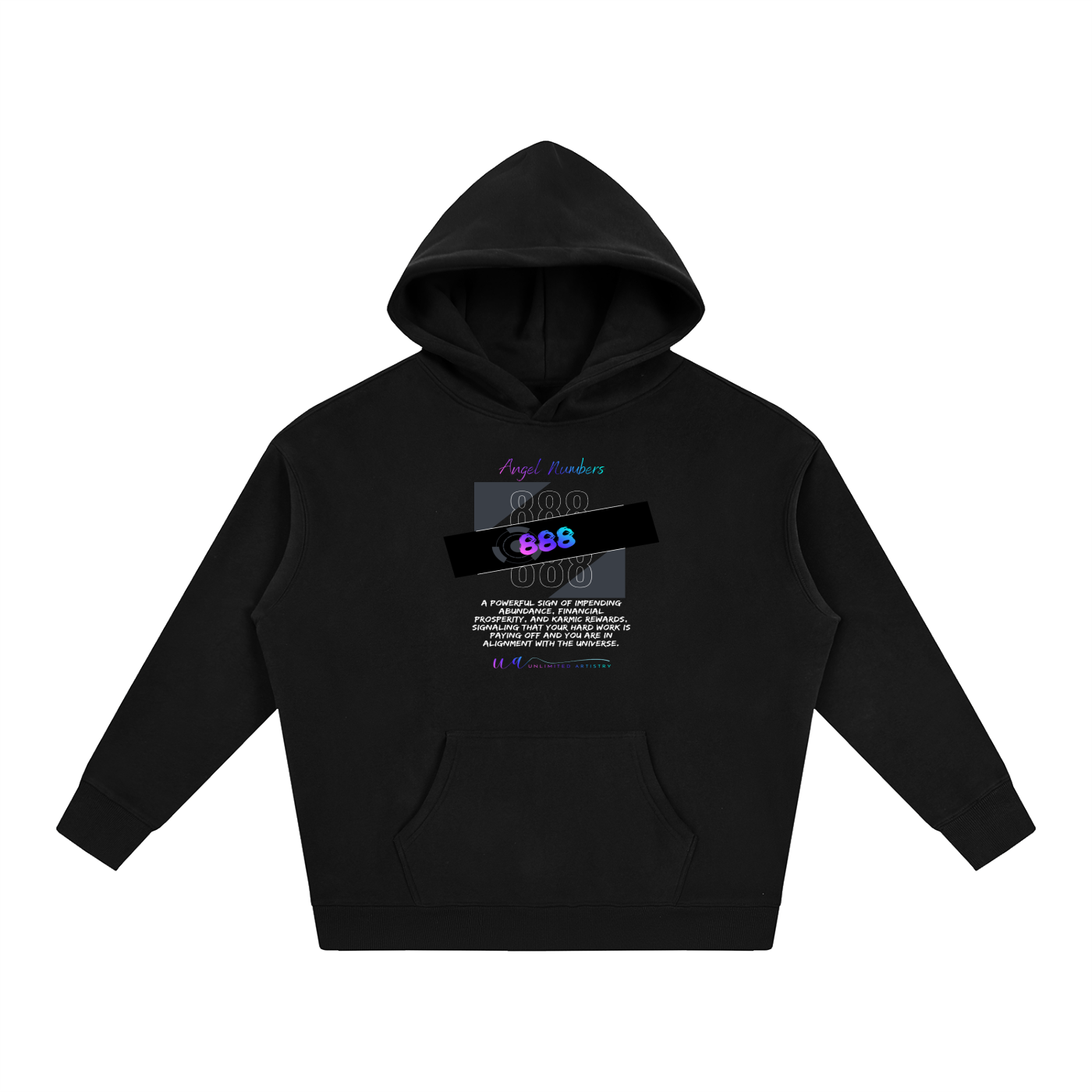 888 Oversize Fleeced Hoodie