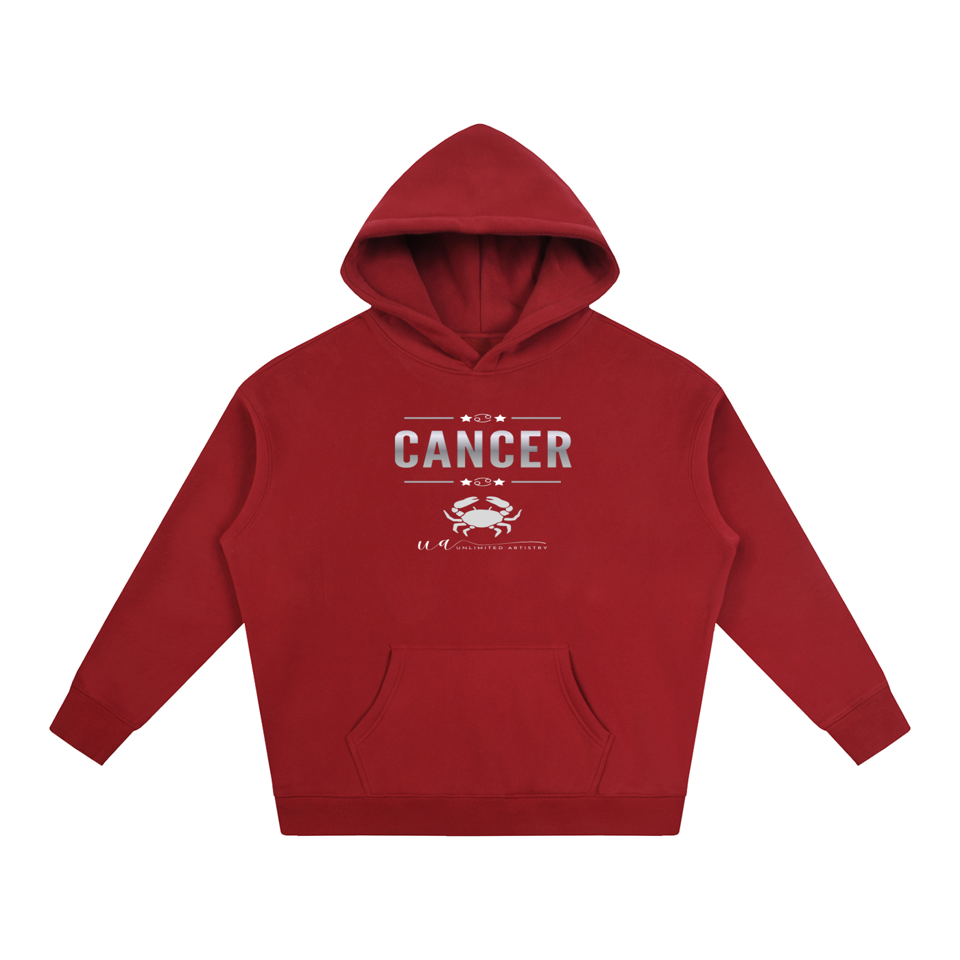 Cancer Oversize Fleeced Hoodie