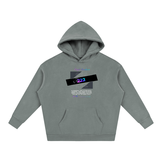 222 Oversize Fleeced Hoodie