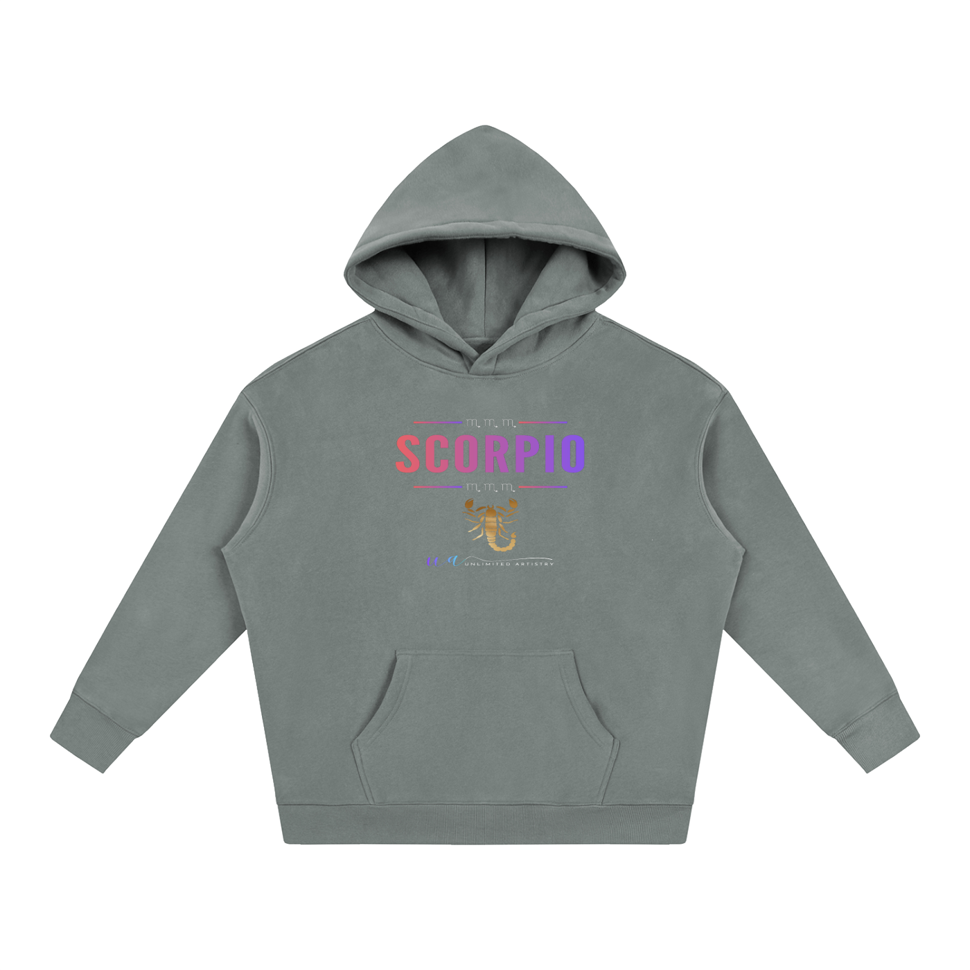 Scorpio Oversize Fleeced Hoodie