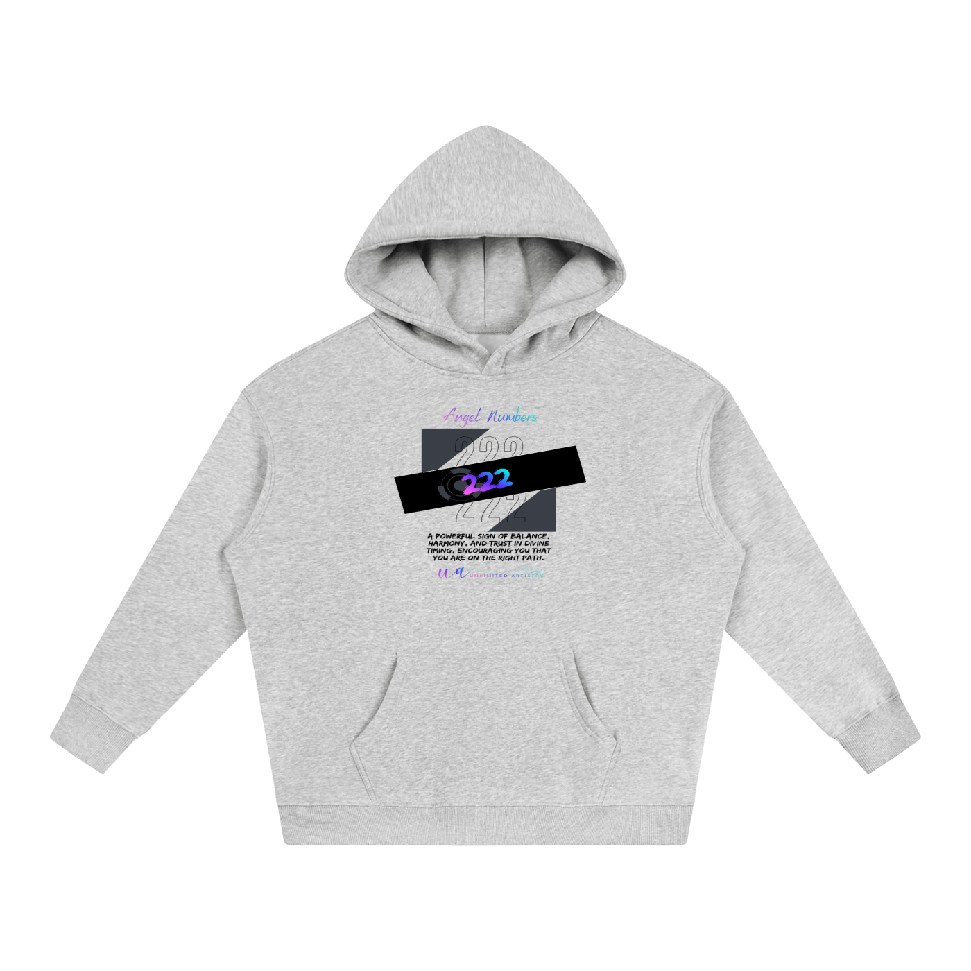 222 Oversize Fleeced Hoodie