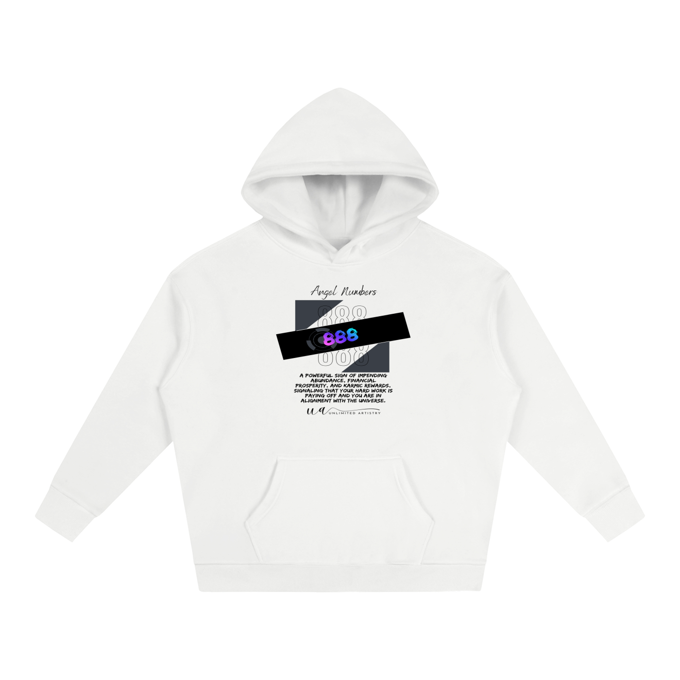 888 Oversize Fleeced Hoodie