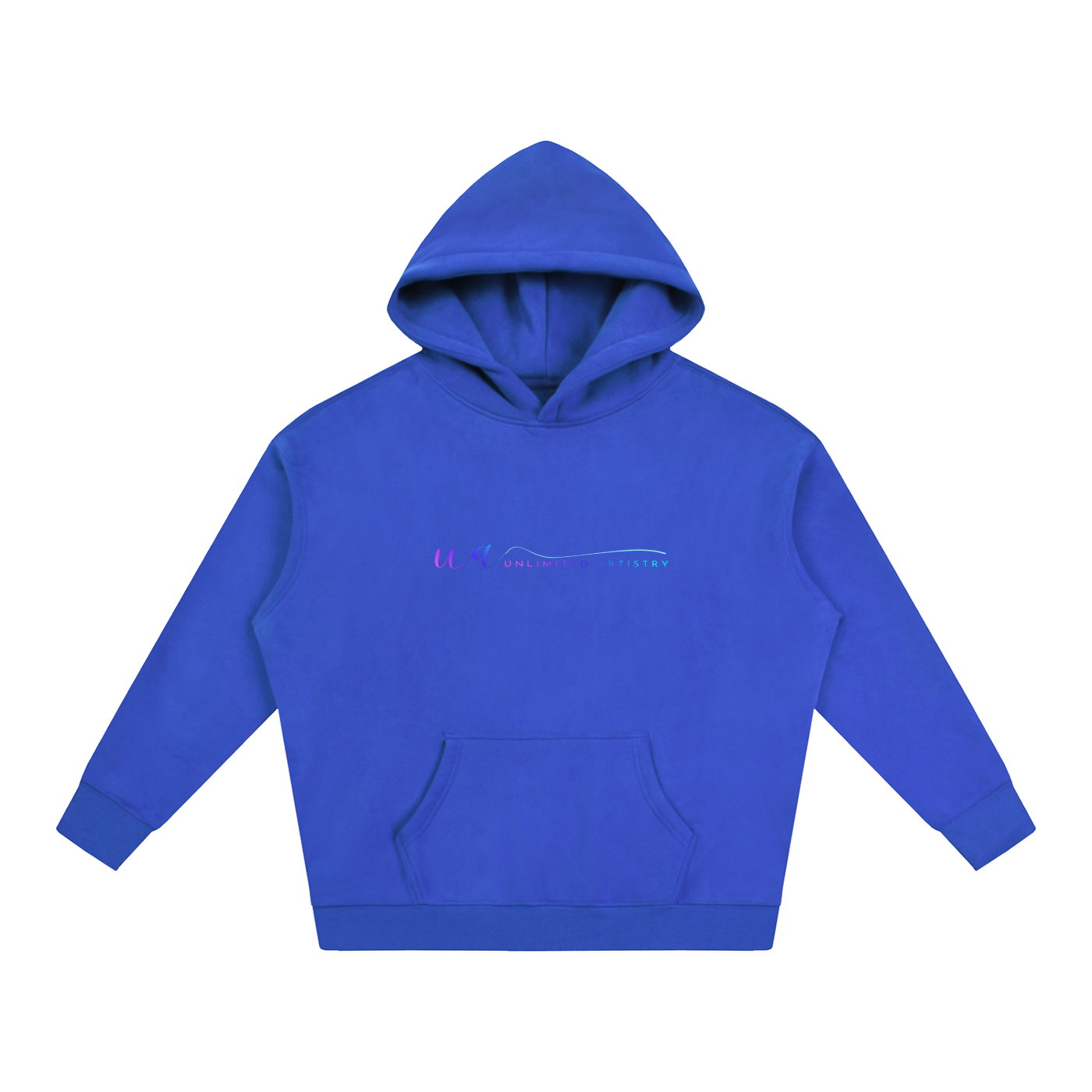 111(back) Oversize Fleeced Hoodie