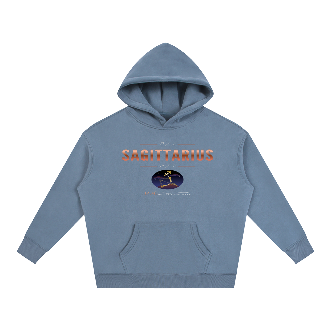 Sagittarius Oversize Fleeced Hoodie
