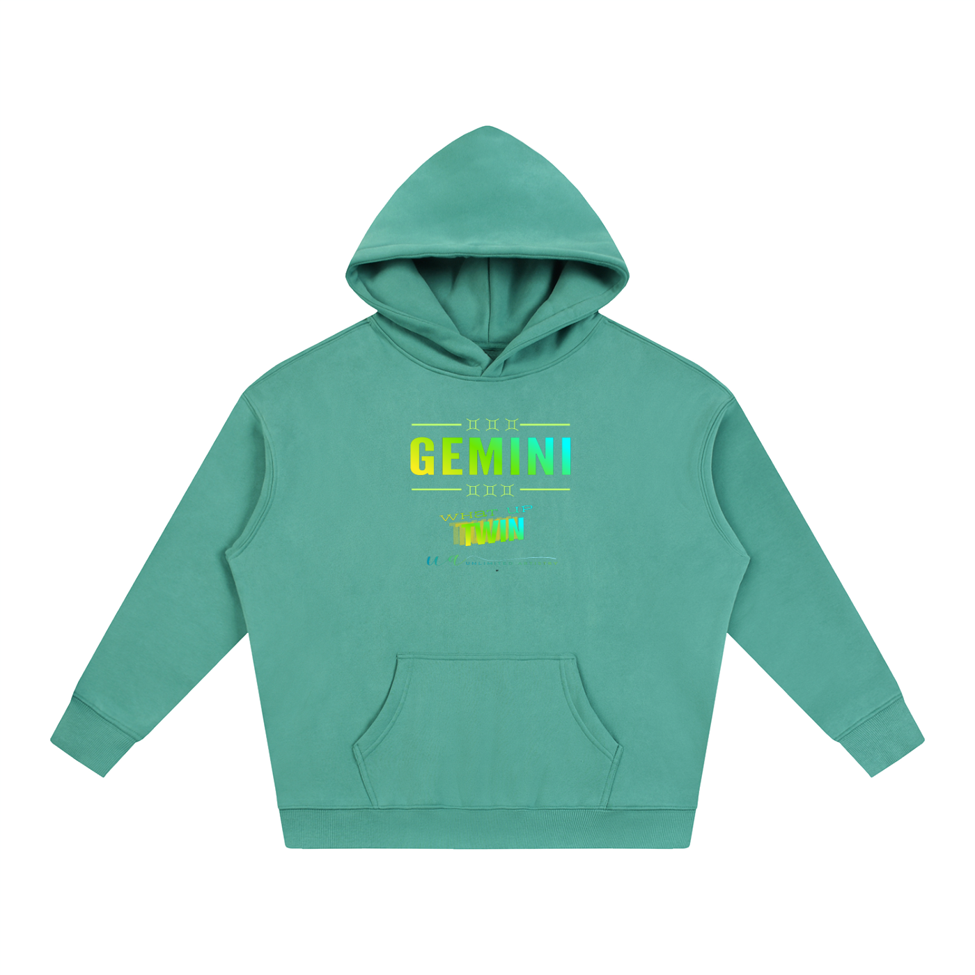 Gemini Oversize Fleeced Hoodie