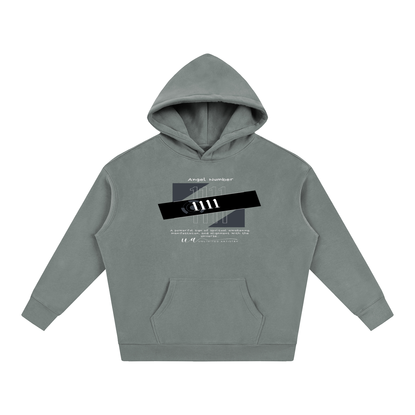 Angel Number 1111 Oversize Fleeced Hoodie