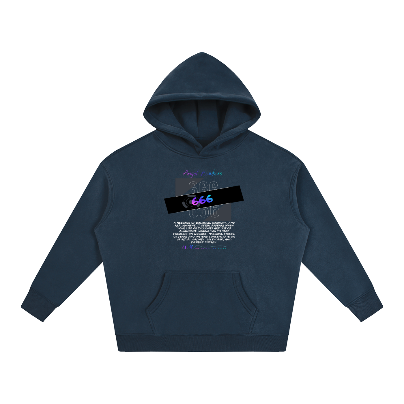 666 Oversize Fleeced Hoodie
