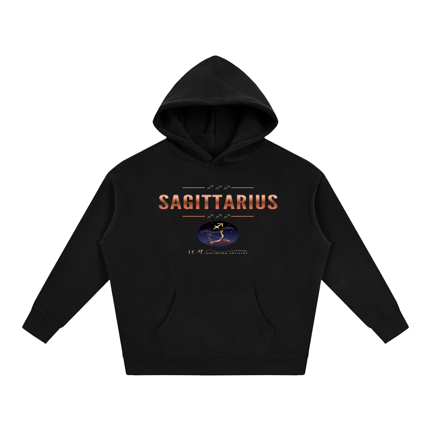 Sagittarius Oversize Fleeced Hoodie