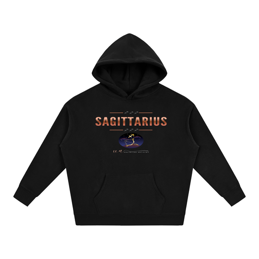 Sagittarius Oversize Fleeced Hoodie
