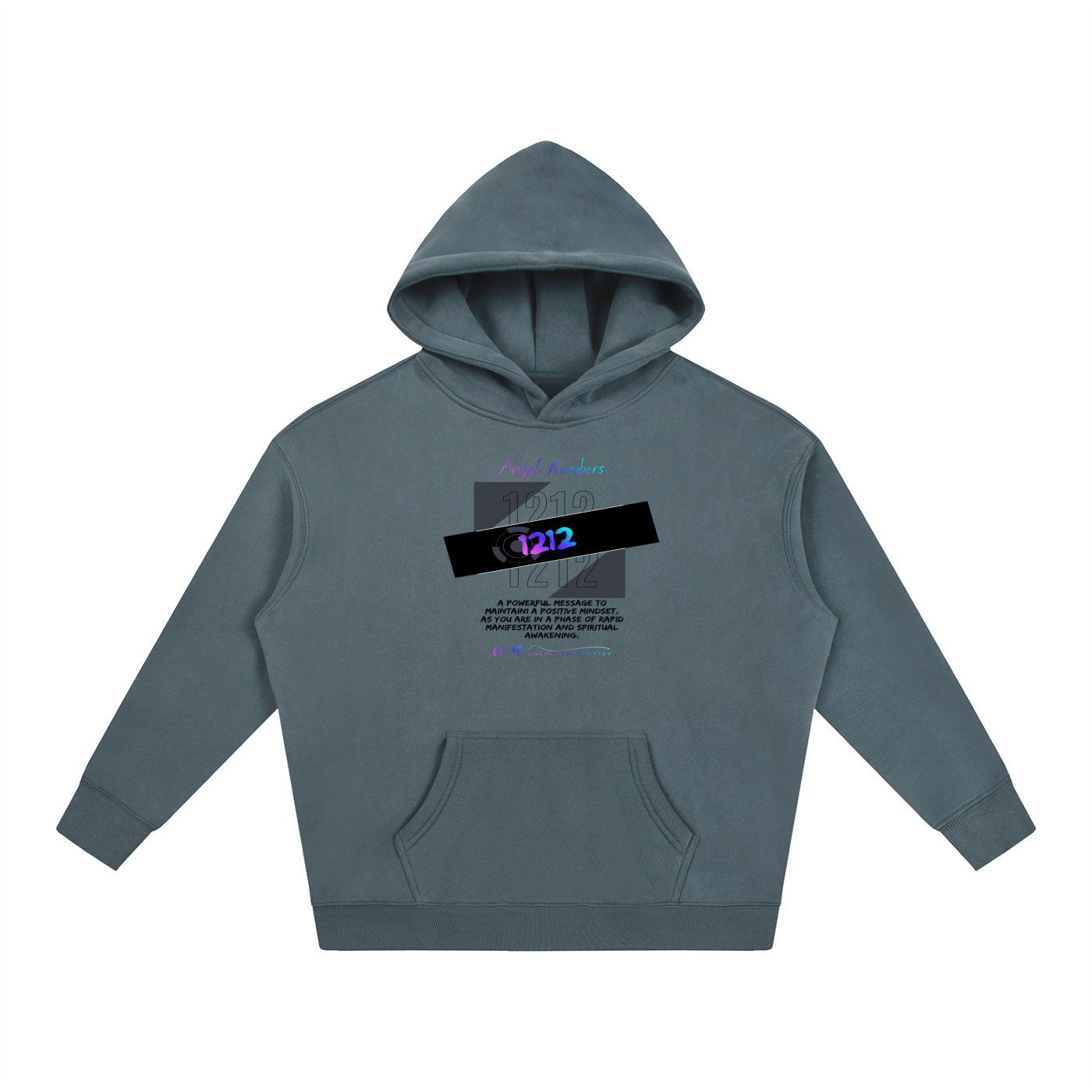 1212 Oversize Fleeced Hoodie