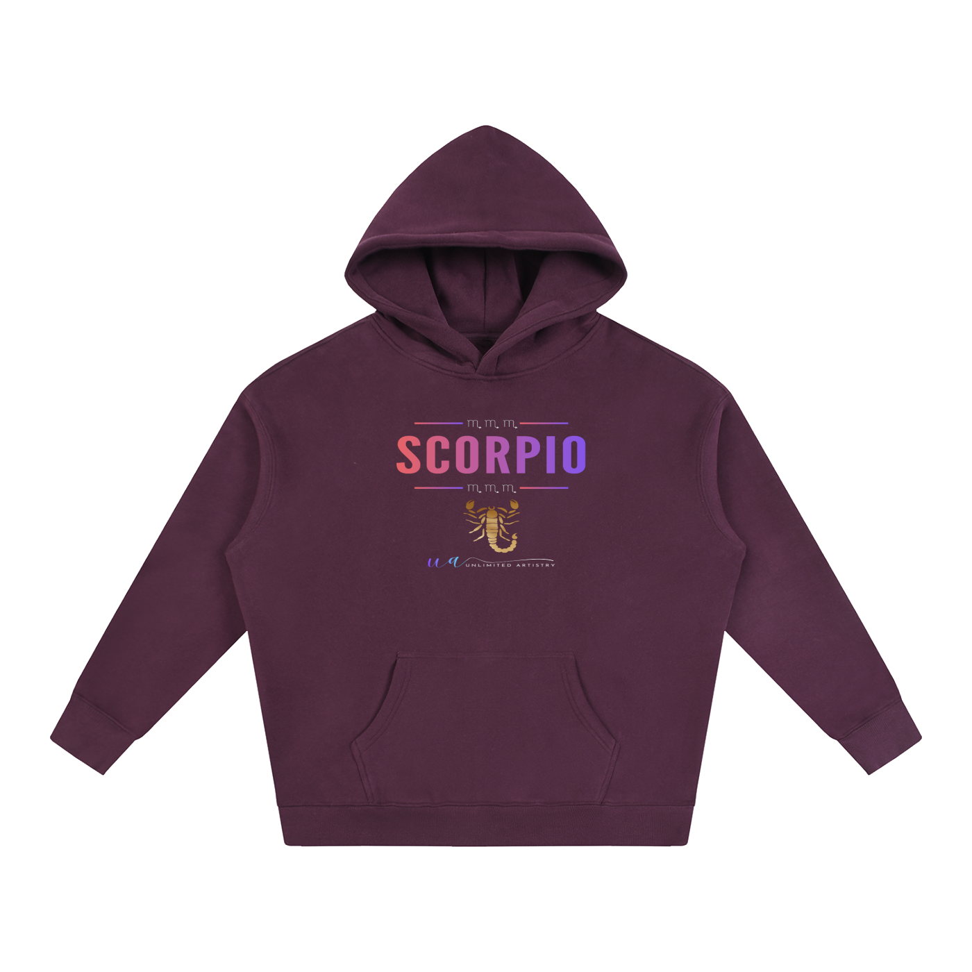 Scorpio Oversize Fleeced Hoodie