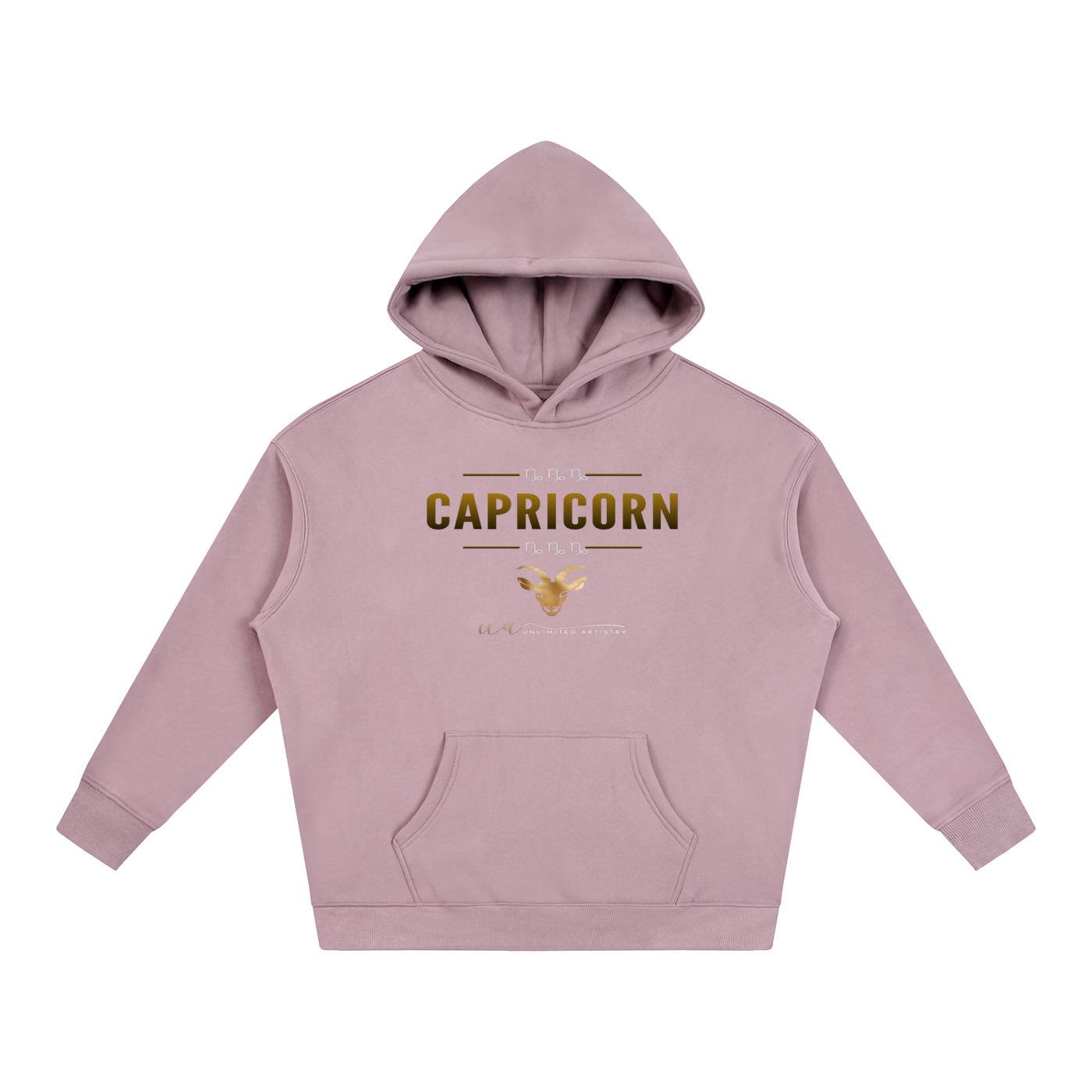 Capricorn Oversize Fleeced Hoodie