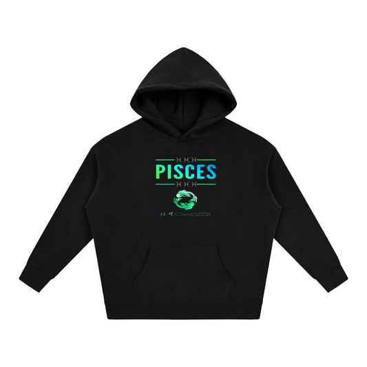 Pisces Oversize Fleeced Hoodie