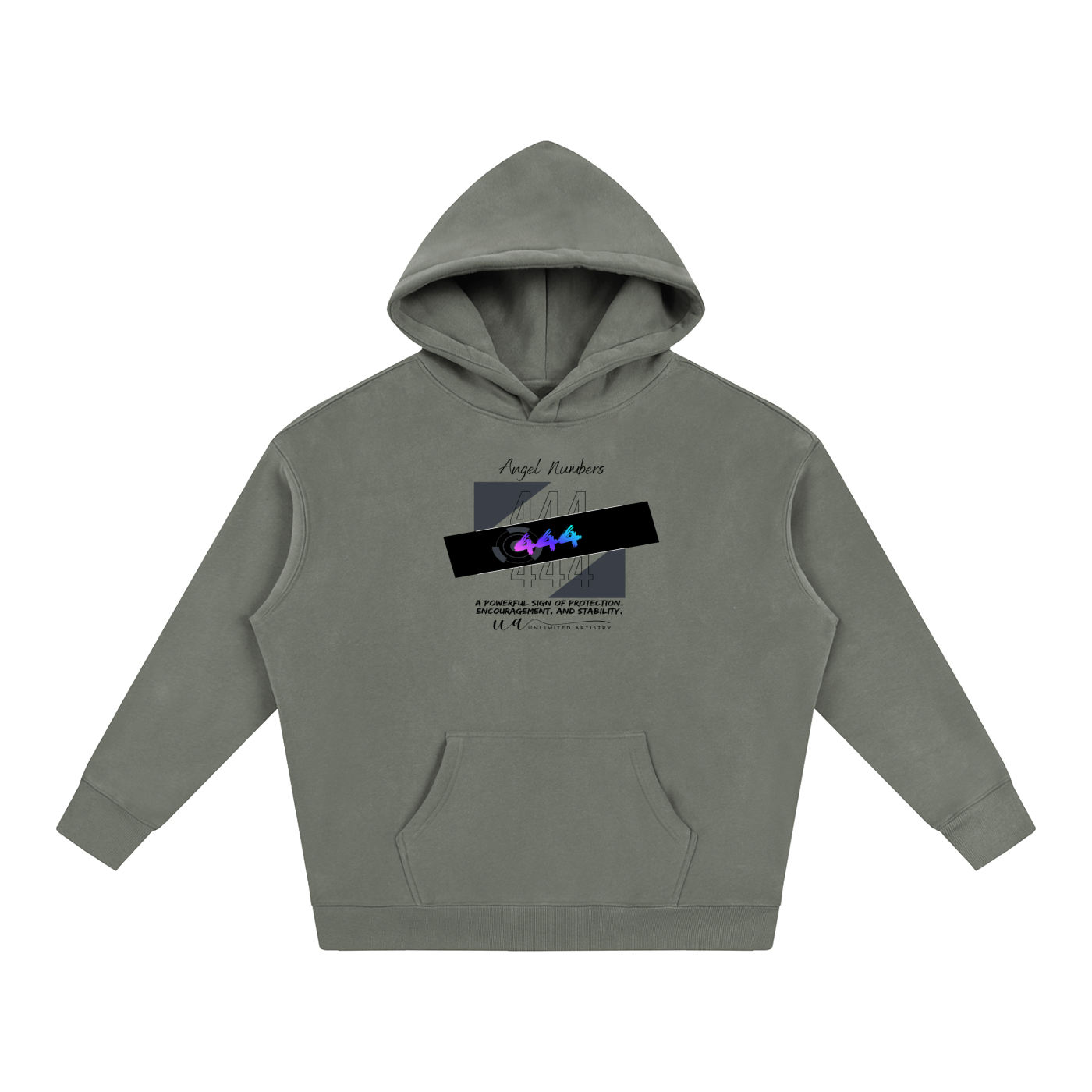 444 Oversize Fleeced Hoodie