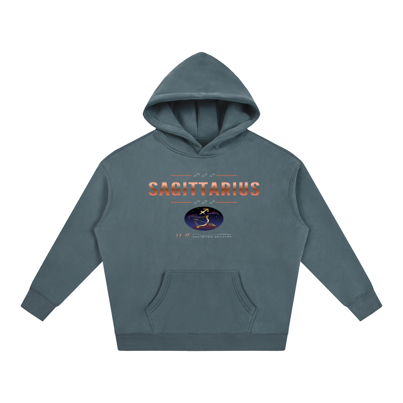 Sagittarius Oversize Fleeced Hoodie
