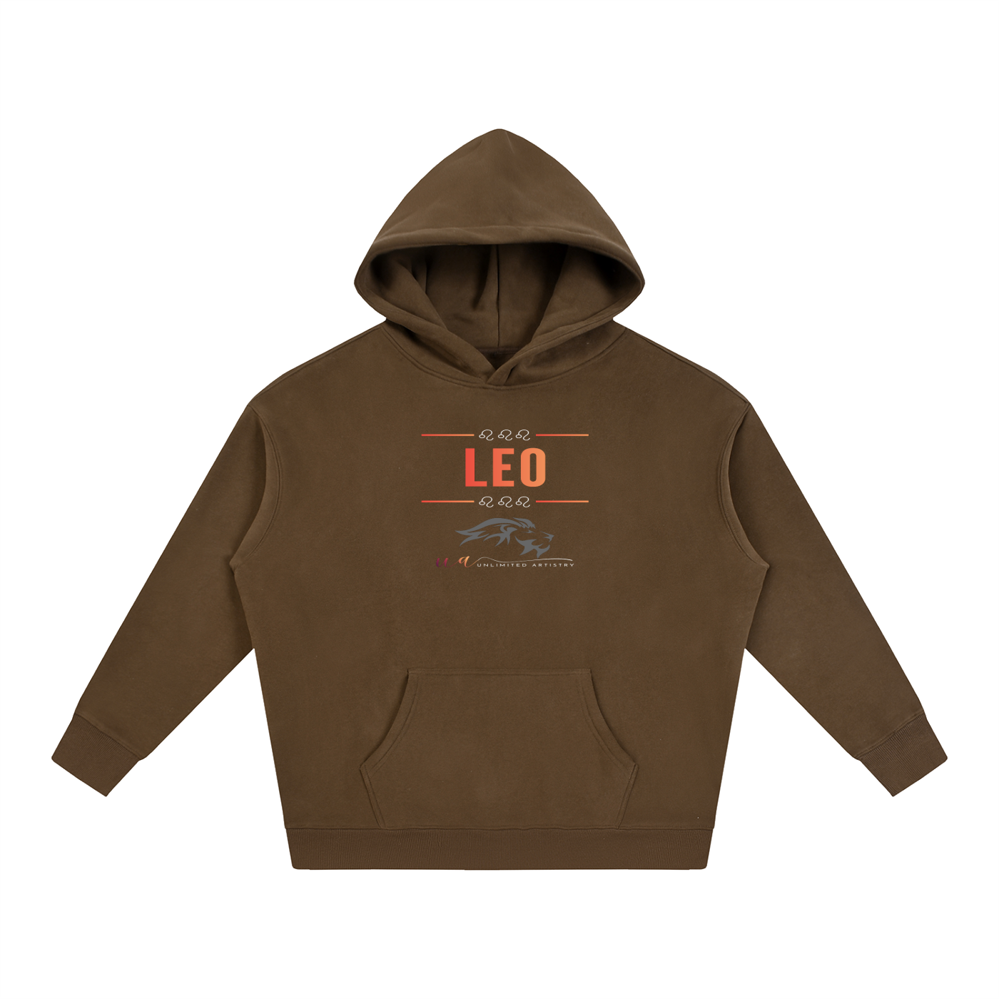 Leo Oversize Fleeced Hoodie