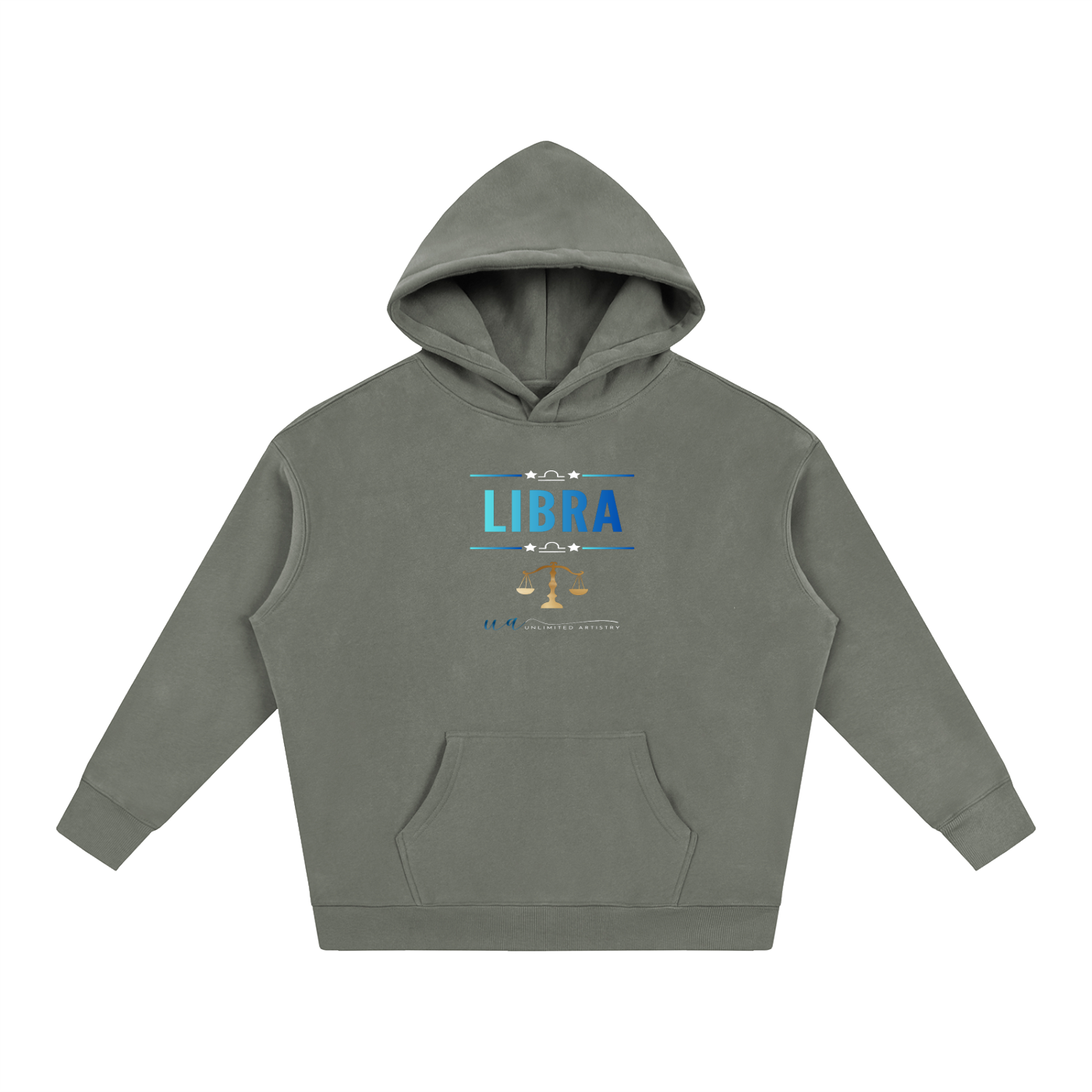 Libra Oversize Fleeced Hoodie