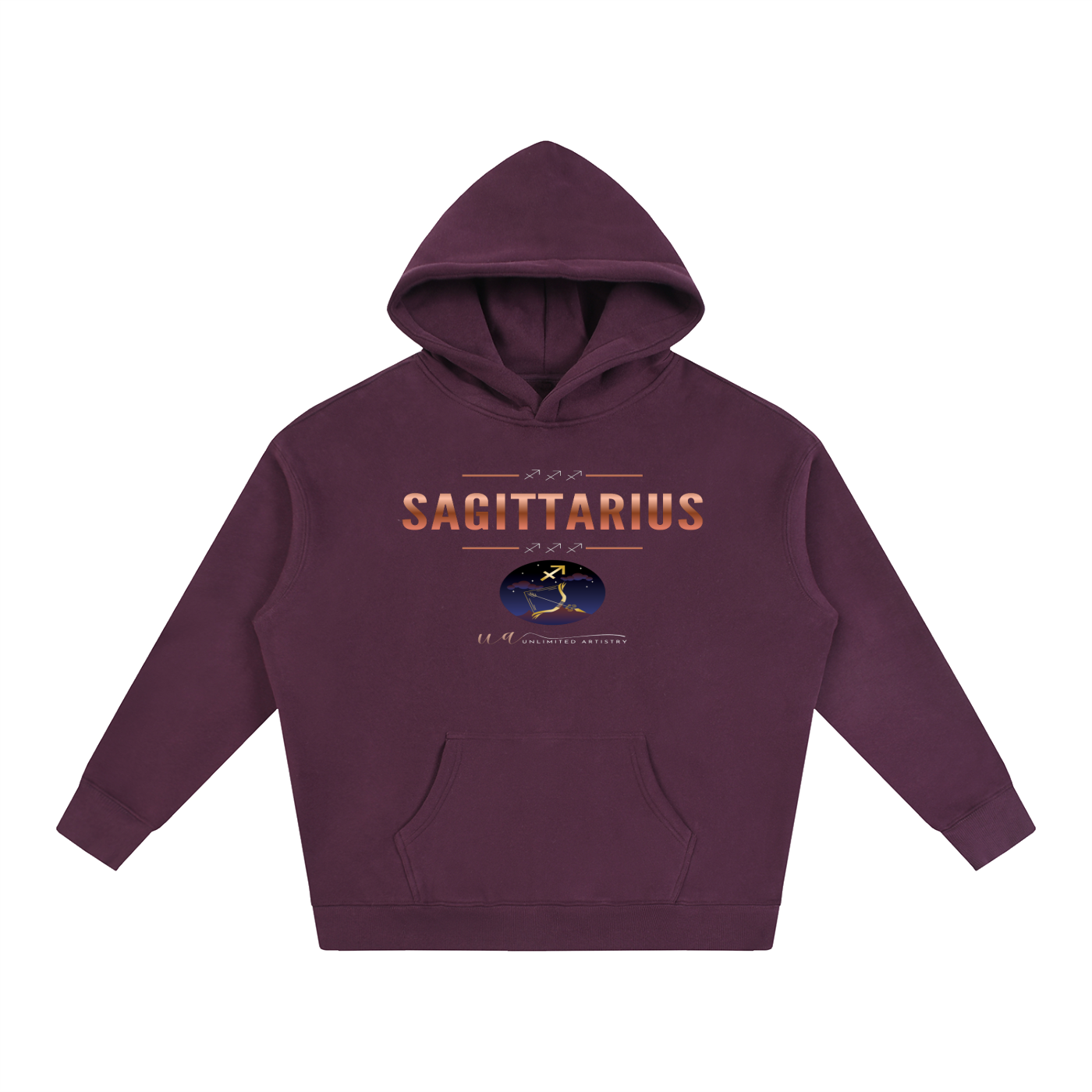 Sagittarius Oversize Fleeced Hoodie