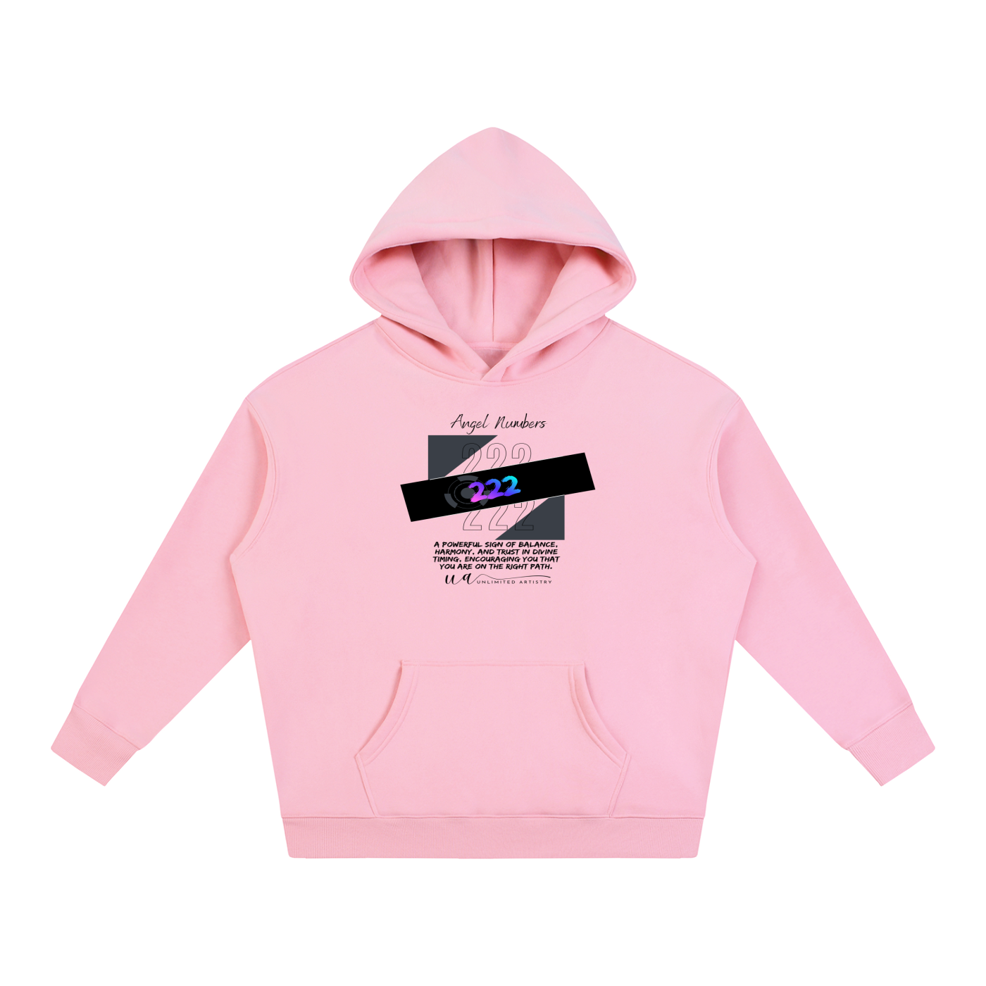 222 Oversize Fleeced Hoodie