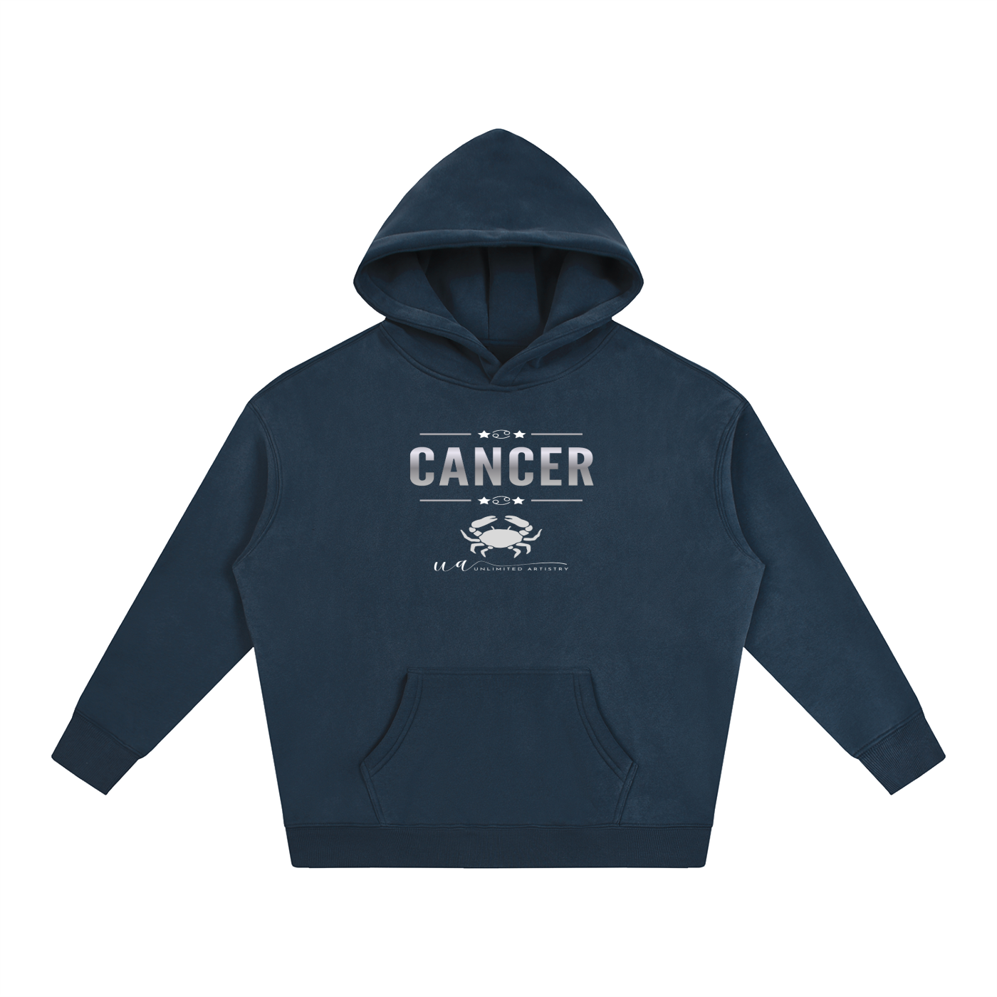 Cancer Oversize Fleeced Hoodie