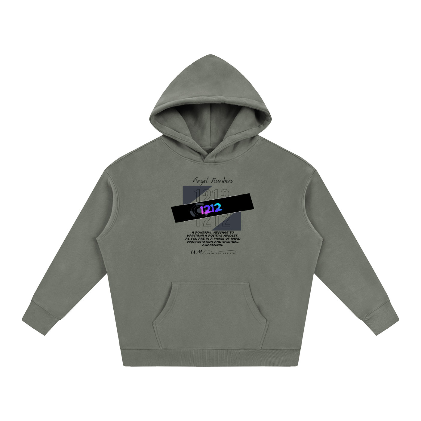 1212 Oversize Fleeced Hoodie