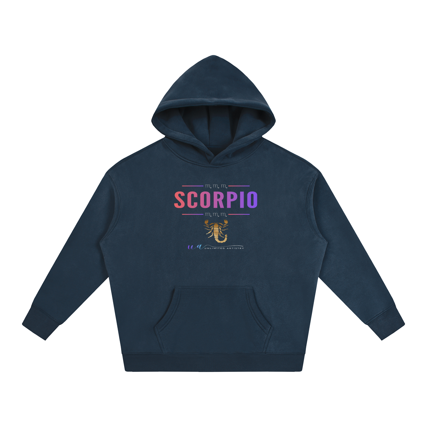 Scorpio Oversize Fleeced Hoodie