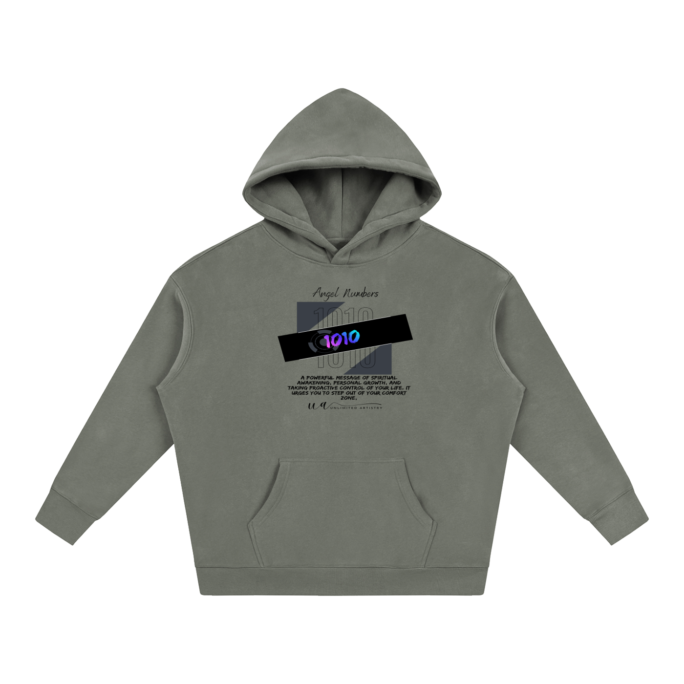 1010 Oversize Fleeced Hoodie