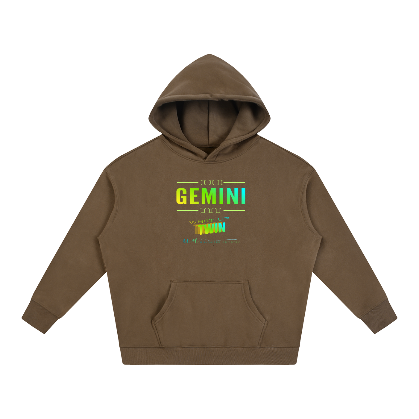 Gemini Oversize Fleeced Hoodie